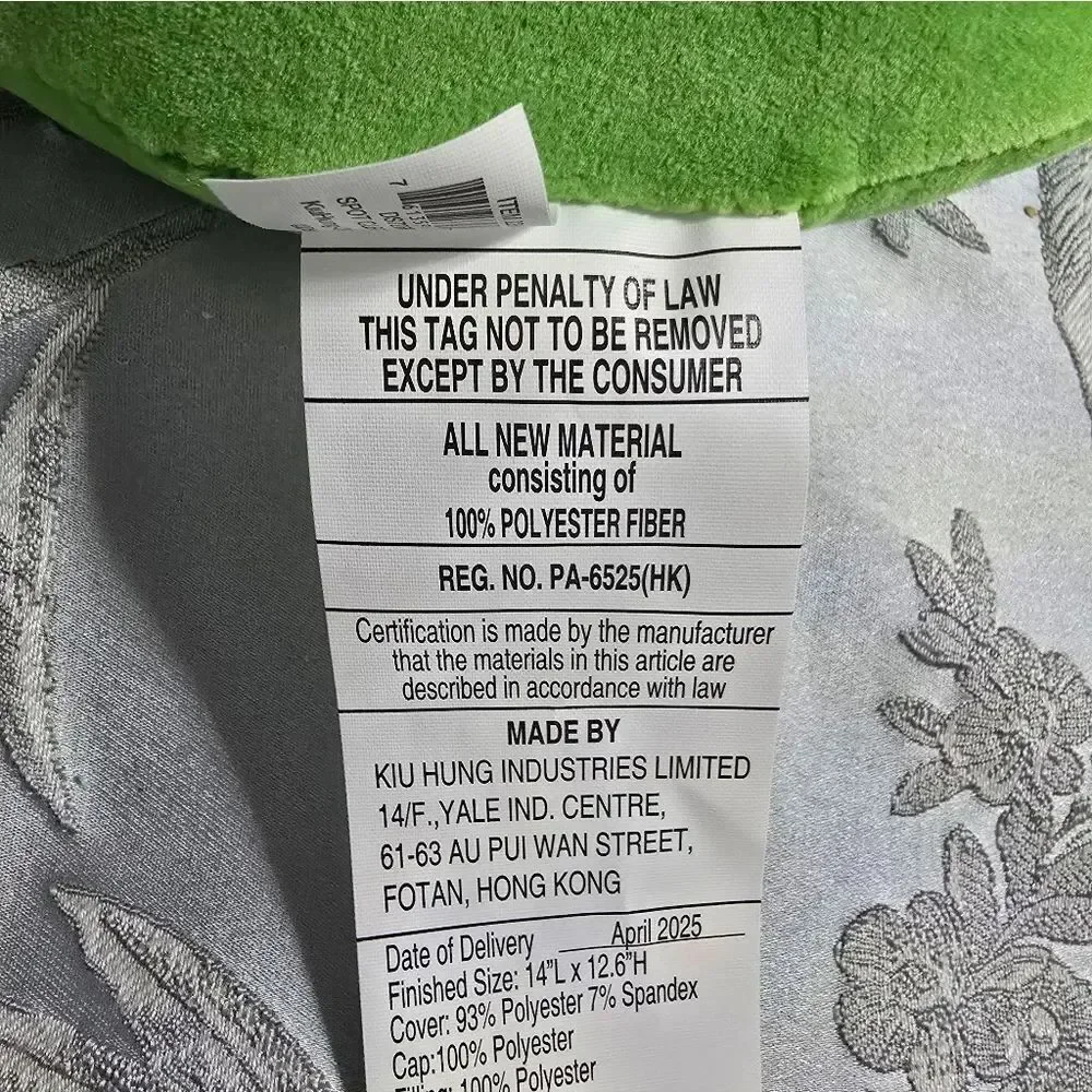 New The Nightmare Before Christmas Halloween Oogie Boogie Plush Pillow Disney
